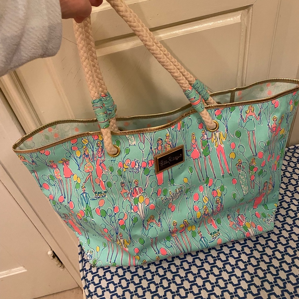 EUC z as Lilly Pulitzer Pop tote